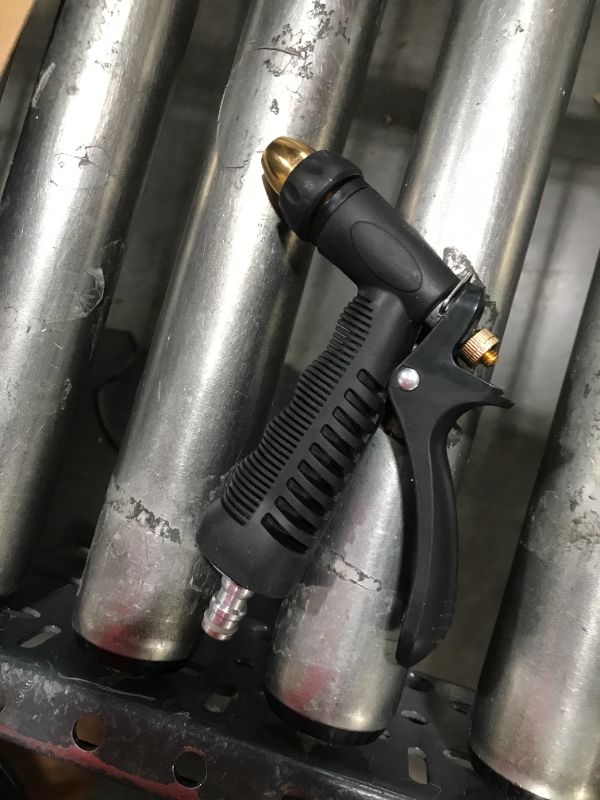 Photo 1 of Ivation Multipurpose Portable Spray Washer w/Water Tank – Built in Rechargeable 2200 mAh Lithium Battery and 12v Car Plug - Metal Trigger Guns, Shower & Brush Heads and Flexible Hose