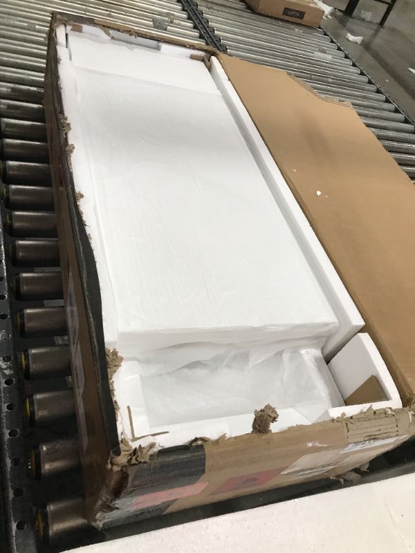 Photo 1 of VASAGLE Free Standing Linen Tower, Bathroom Storage Cabinet, Bookcase with 3 Open Shelves, 1 Drawer and 1 Cupboard, 23.6 x 12.8 x 60.6 Inches, for Entryway, Kitchen, Study Room, White UBBC67WT