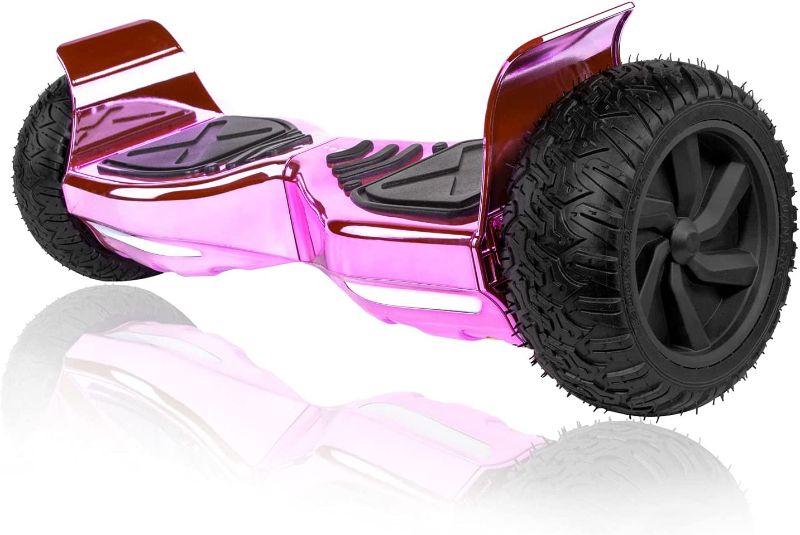 Photo 1 of All Terrain Off-Road Adult Electric Hoverboard w/Bluetooth Speaker, 6MPH Top Speed, 6 Miles Range LED Lights