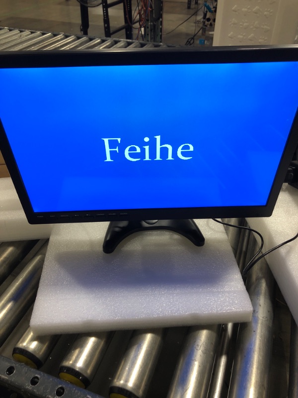 Photo 2 of Feihe 17 Inch Full HD 1920x1200 LED Monitor with HDMI VGA Build-in Speakers, 60Hz Refresh Rate, 5ms Response Time, VESA Mounting