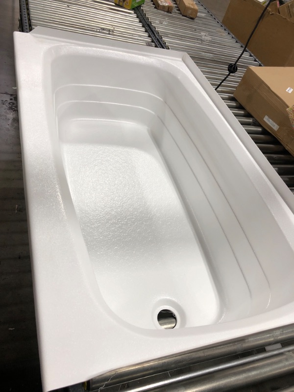 Photo 2 of Better Bath RV Bathtub - Right Hand Drain - 40-1/4" Long x 24" Wide - White
