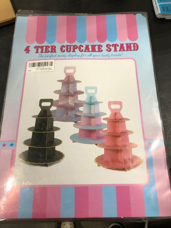 Photo 2 of 4 Pack Cupcake Tier Stand,