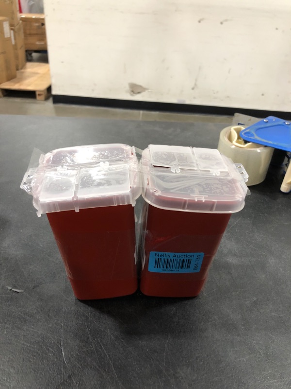 Photo 2 of 2 Container Sharps Autodrop Phlebotomy