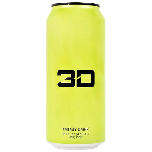 Photo 1 of 3D ENERGY DRINK (Christian Guzman's) 16 Fl Oz - 12 Monster Cans - Pina Colada FLAVOR
