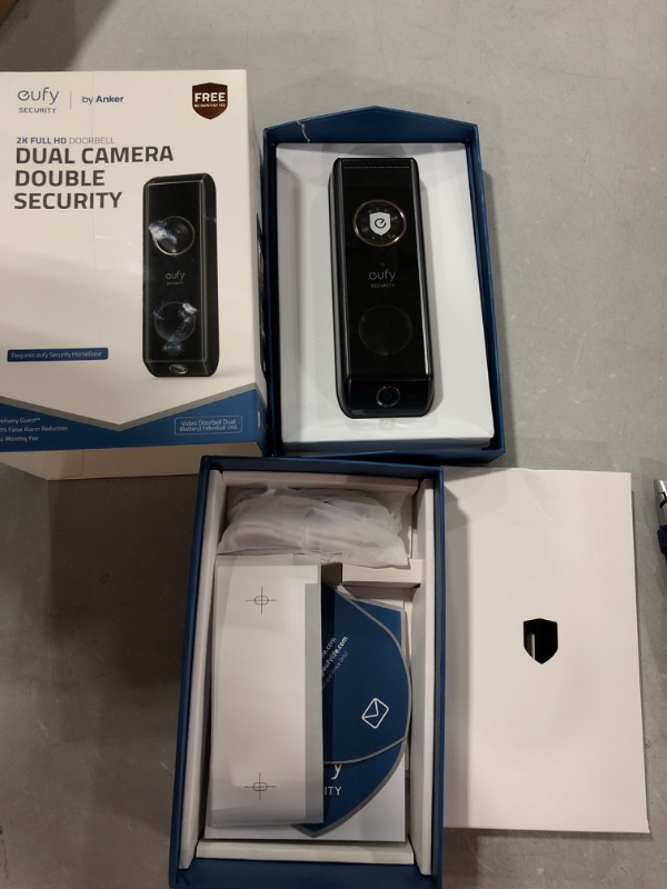 Photo 3 of eufy security Video Doorbell Dual Camera (Battery-Powered) Add-on, Dual Motion Detection, Package Detection, 2K HD, Family Recognition, No Monthly Fee