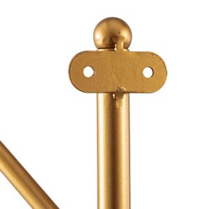 Photo 1 of 2.5 Gold Metal Coat Rack 