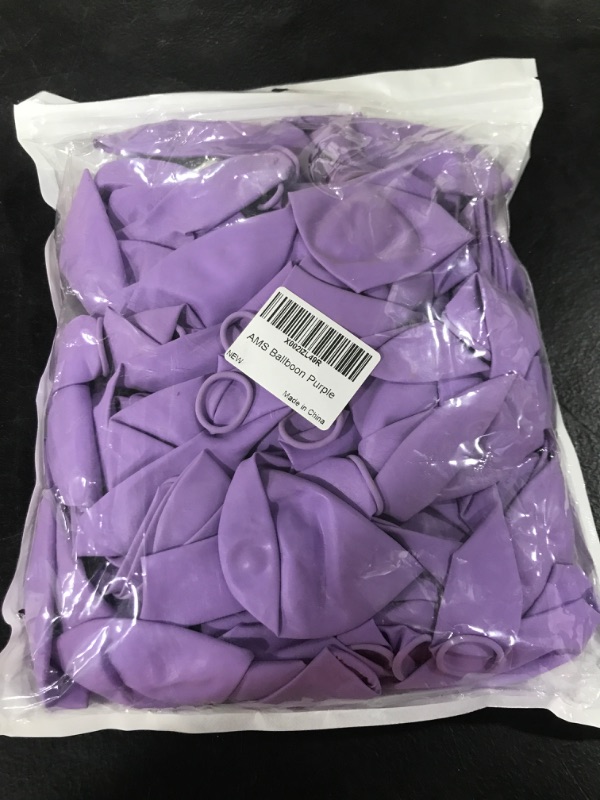 Photo 1 of AMS 100PCS Pastel Balloons 12 Inch Latex Party Balloons for Birthday Wedding All Saints' Day(12", Purple) 12" Purple