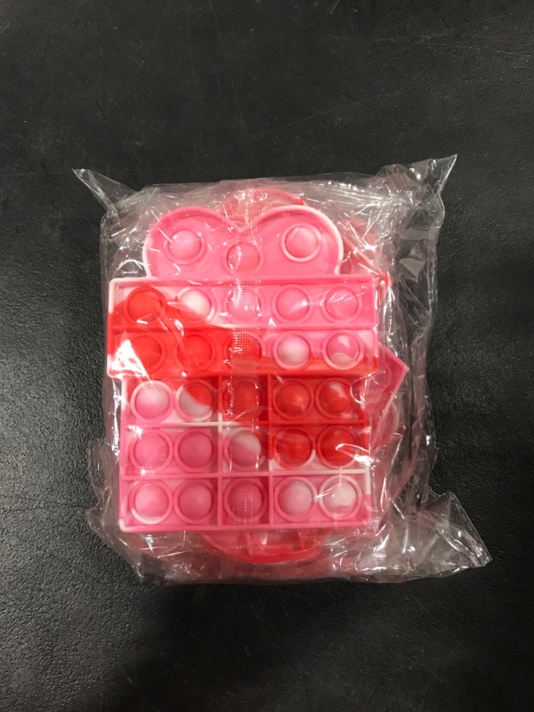 Photo 2 of 4 Pack Colorful Fidget Sensory Pop Toy