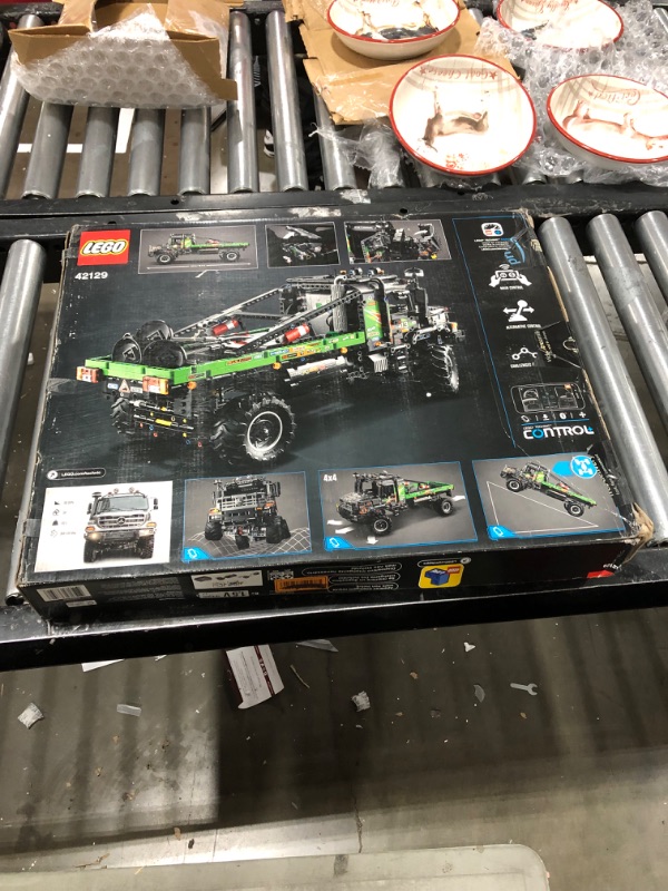 Photo 2 of LEGO Technic App-Controlled 4x4 Mercedes-Benz Zetros Trial Truck 42129 Building Toy Set for Kids, Boys, and Girls Ages 12+ (2,129 Pieces) Frustration-Free Packaging