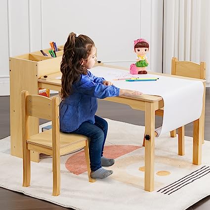 Photo 1 of  Wooden Kids Craft Table 