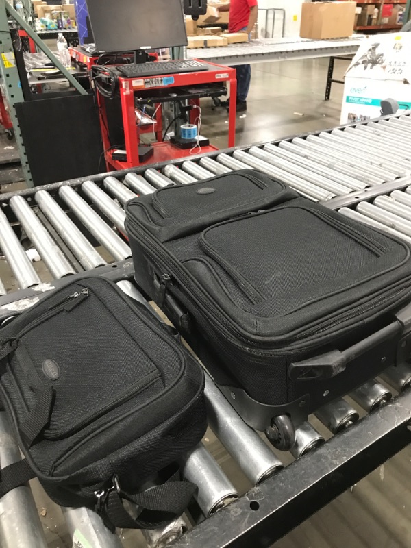 Photo 1 of 2 PC BLACK ROLLER LUGGAGE 