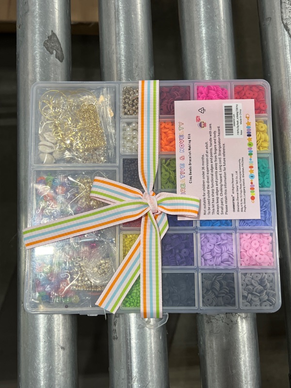 Photo 1 of Clay Beads for Bracelet Making Kit BEADS FOR MAKING JEWELRY