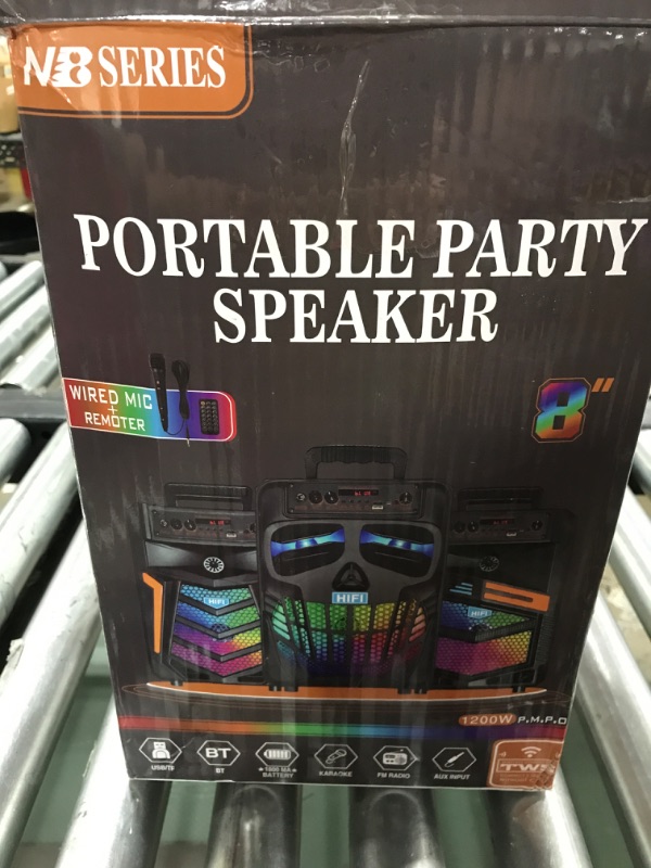 Photo 1 of bulls portable party speaker