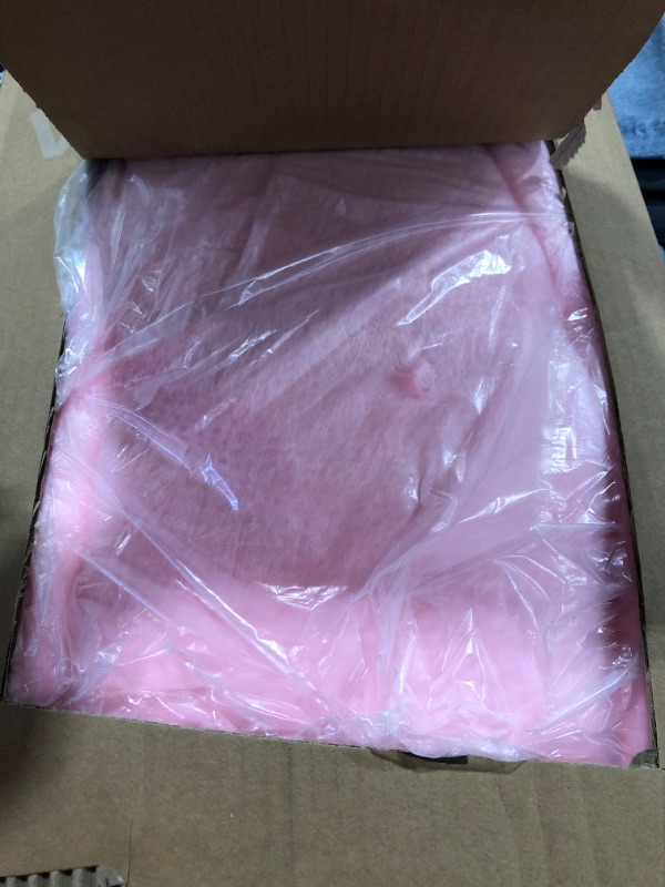 Photo 1 of PINK FAUX FUR PET BED 