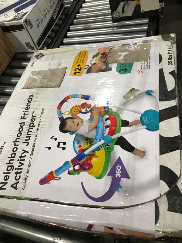 Photo 3 of Baby Einstein Neighborhood Friends Activity Jumper with Lights and Melodies