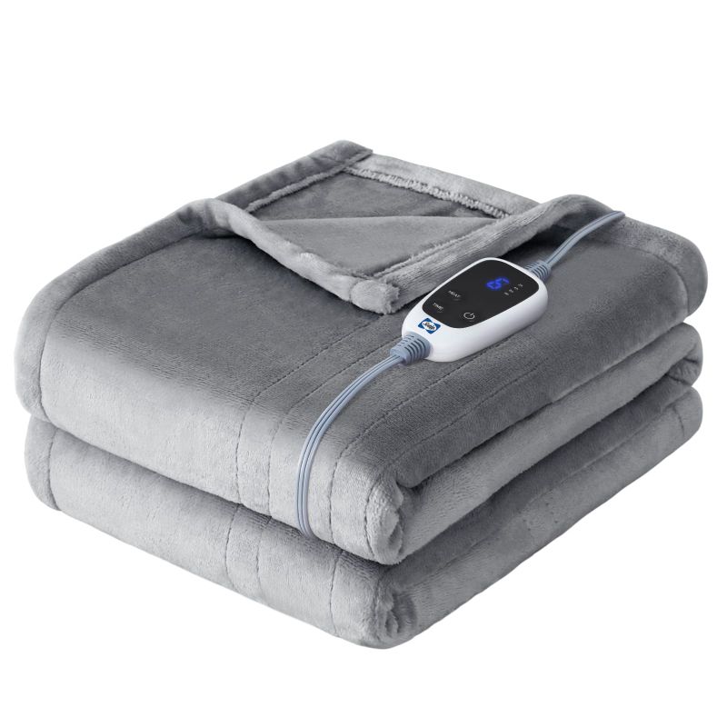 Photo 1 of Grey Electric Blanket