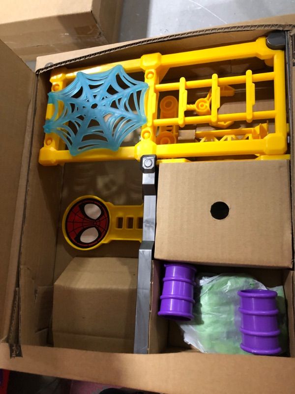 Photo 2 of Hasbro Marvel Spidey and His Amazing Friends Hulk’s Smash Yard Preschool Toy, Hulk Playset with Toppling Tower and Smash Wall, Kids Ages 3 and Up (Amazon Exclusive)
