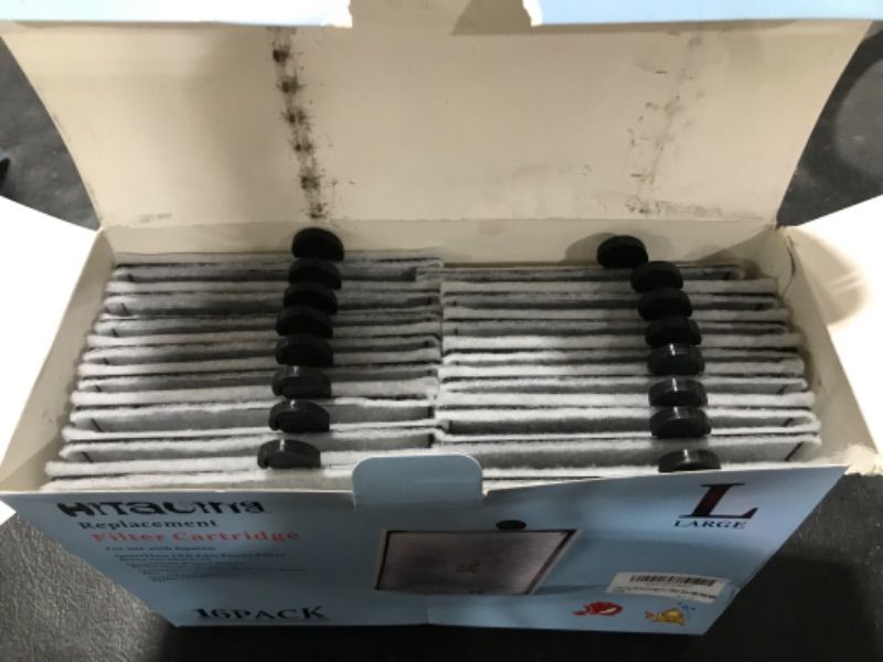 Photo 1 of 16 Pack Fish Tank Filters for aqueon Filter Cartridges, Replacement Filters Cartridges- Large
