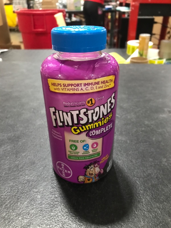 Photo 2 of Flintstone Gummies 180ct Size 180 C Flintstones Gummies Complete Children'S Multivitamin Supplement 180ct