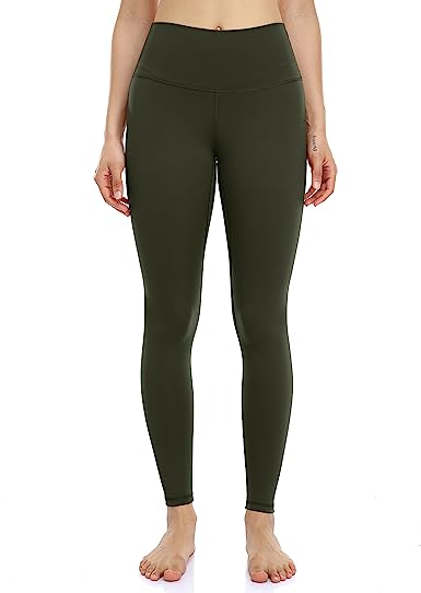 Photo 1 of Colorfulkoala Women's High Waisted Fleece Lined Leggings Thermal Yoga Tights Winter Warm Workout Hiking Pants 25/28'' 
