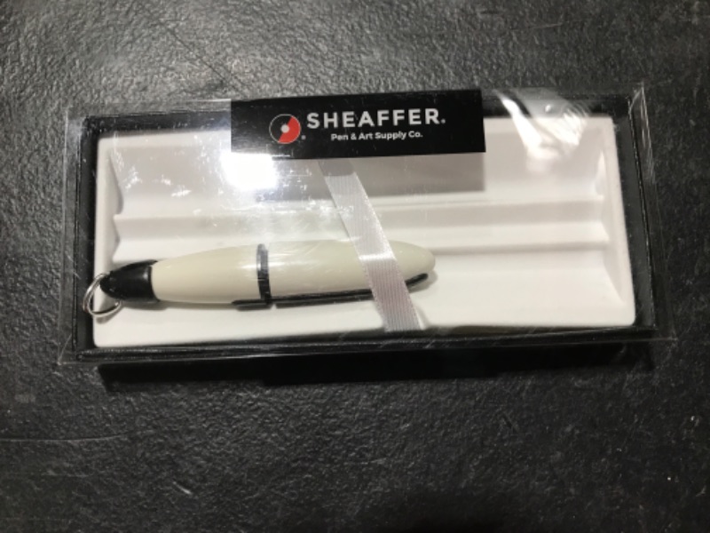 Photo 2 of Sheaffer Ion White Gel Rollerball Pen White Gift Box