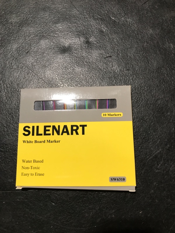 Photo 2 of Magnetic Dry Erase Markers Fine Tip, Small Whiteboard Markers for Kids, Fine Point, Low-Ordor, Dry Erase White Board Pens with Eraser, 10 Pack