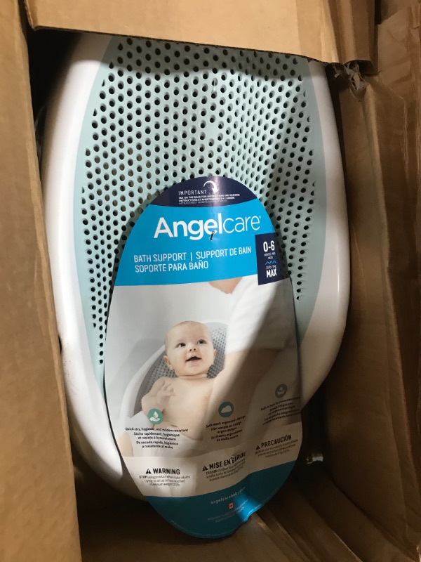 Photo 2 of Angelcare Baby Bath Support (Aqua) | Ideal for Babies Less than 6 Months Old