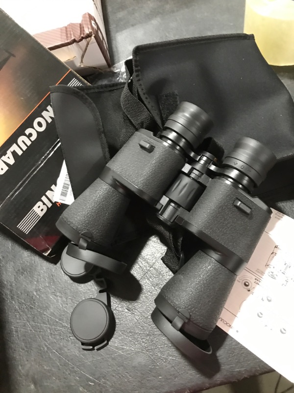 Photo 2 of Binoculars,20x50 Binoculars for Adults,Waterproof/Professional Binoculars Durable & Clear BAK4 Prism FMC Lens,Suitable for Concert and Outdoor Sports,Bird Watching Black