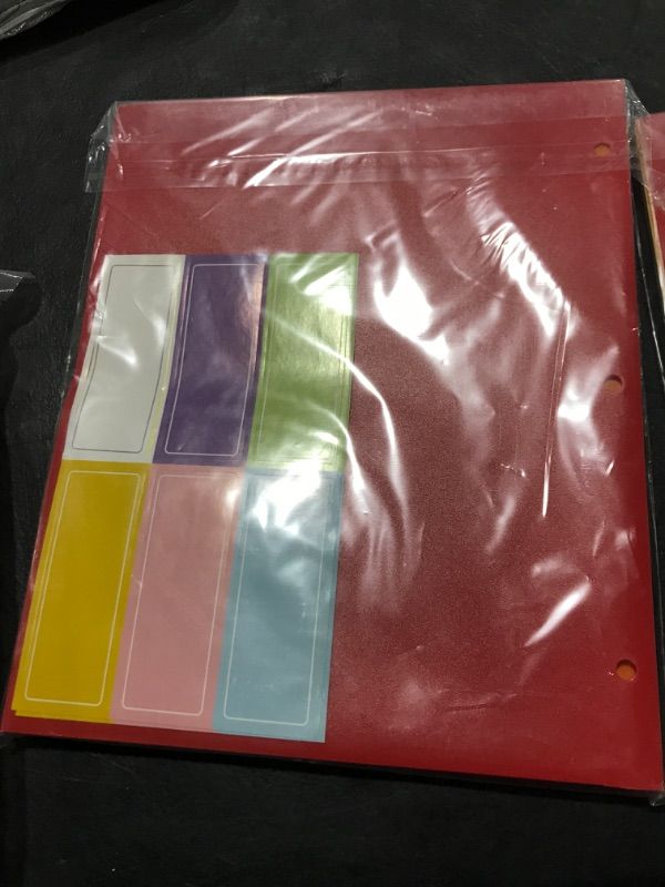 Photo 1 of MULTICOLOR FOLDER PACK 3 HOLED 