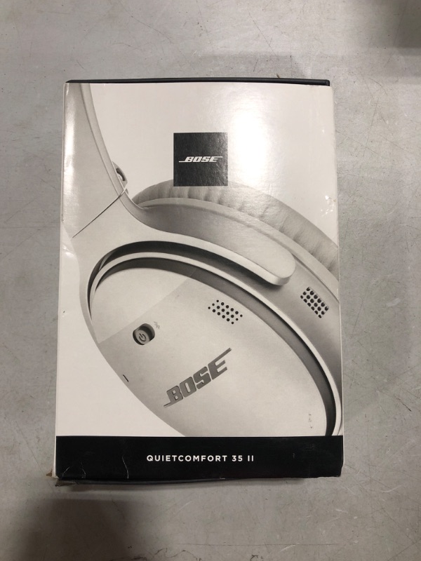 Photo 5 of Bose QuietComfort 35 II Noise Cancelling Bluetooth Headphonesâ€” Wireless, Over Ear Headphones with Built in Microphone and Alexa Voice Control, Silver