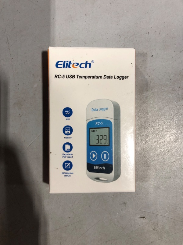 Photo 3 of Elitech RC-5 USB Temperature Data Logger Recorder 32000 Points High Accuracy Standard