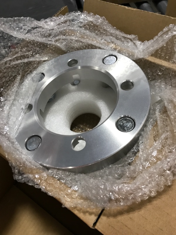 Photo 2 of 2PCS 2 Inch 4x137mm ATV Wheel Spacers for Can-Am Kawasaki Mule 500/520/550/600/610 Bombardier Outlander 330/400/650/800 Commander 800/1000, wheel spacers 4x137 with M10X1.25 Studs with 110mm hub bore