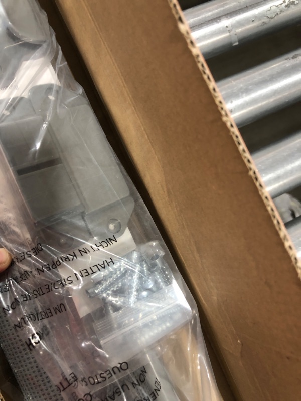 Photo 1 of Retractable Baby Gate,Mesh Baby Extra Wide Gate,Extra Long Dog Gate,33" Tall,Large Extends up to 118" Wide,Child Safety Extra Large Gate for Doorways, Stairs, Hallways, Indoor/Outdoor?Grey,33"x118"? Gray 33x118 Inch