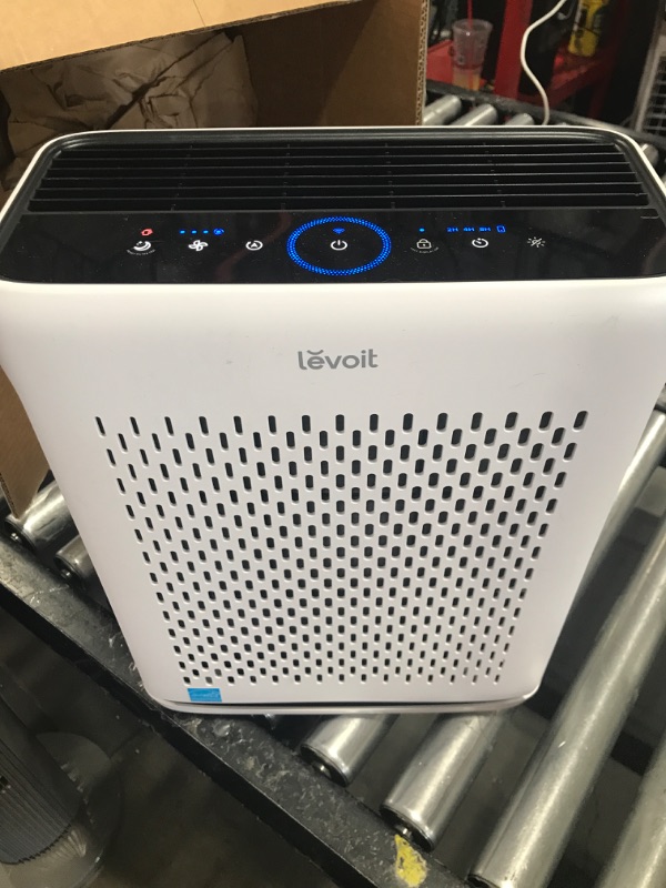 Photo 3 of LEVOIT Air Purifiers for Home Large Room Bedroom Up to 1110 Ft² with Air Quality and Light Sensors, Smart WiFi, Washable Filters, HEPA Filter Captures Pet Hair, Allergies, Dust, Smoke, Vital 100S
