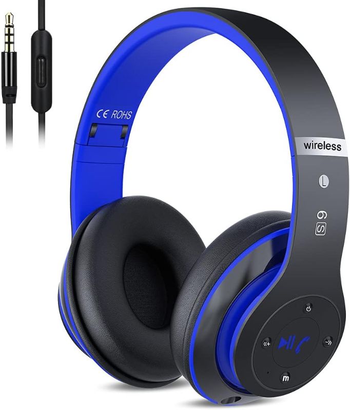 Photo 1 of PRTUKYT 6S Wireless Bluetooth Headphones Over Ear
