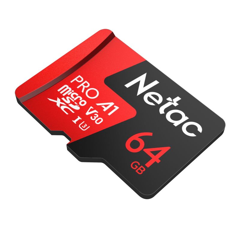 Photo 1 of Netac P500 Extreme Pro 64 GB MicroSD Class 10
