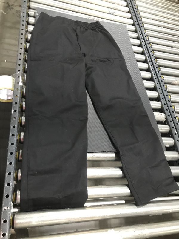 Photo 1 of black pants with elastic band--- size 20h