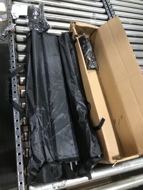 Photo 1 of SH Backdrop Stand, 6.5 x 10 ft Adjustable Heavy Duty Photography Background Support System Kit with Spring Clamp, Sand Bag, Carry Bag, for Photo Video Studio1 6.5x10ft/ 2x3m