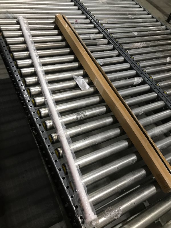 Photo 1 of 25" 1-inch Diameter Metal Spring Tension Rod, Closet Rod, Tension Curtain Rod, Shower Curtain Rod, Adjustable Length