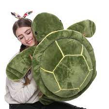 Photo 1 of Big Plush Eyes Sea Turtle Stuffed Animal Tortoise Toys for Children Girlfriend 