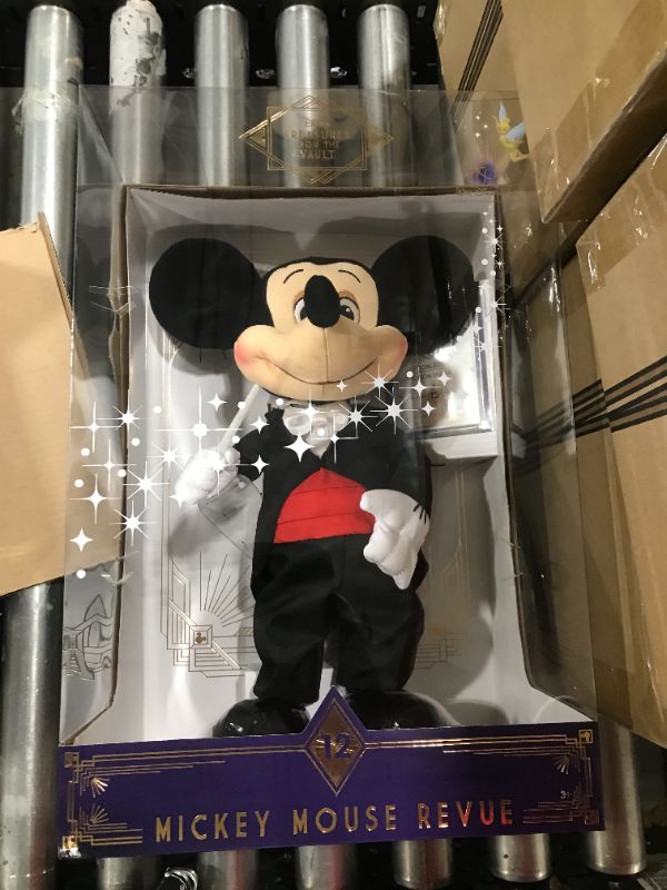 Photo 1 of Disney Treasures From the Vault, Limited Edition Mickey Mouse Revue Plush, Amazon Exclusive Mickey Mouse Revue (December)