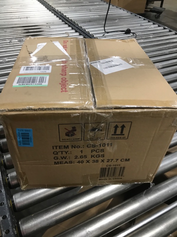 Photo 1 of GSE Acrylic Raffle Drum, Professional Raffle Ticket Spinning Drum, Wheel Spinner Lottery Cage, Holds Tickets or Raffle Balls (Small, Medium, Large Available) Small - Holds 2,000 Tickets
