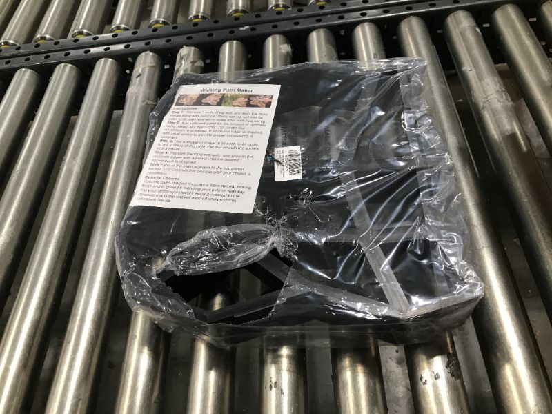 Photo 1 of Walk Path Maker, Pathmate Stone Mold Paving Pavement Concrete Molds Stepping Stone Paver Walk Way Cement Molds for Patio, Lawn & Garden (2 Packs 13 x 13 x 1.4 inch)