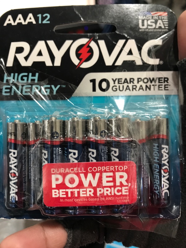 Photo 2 of Rayovac Alkaline AAA Batteries