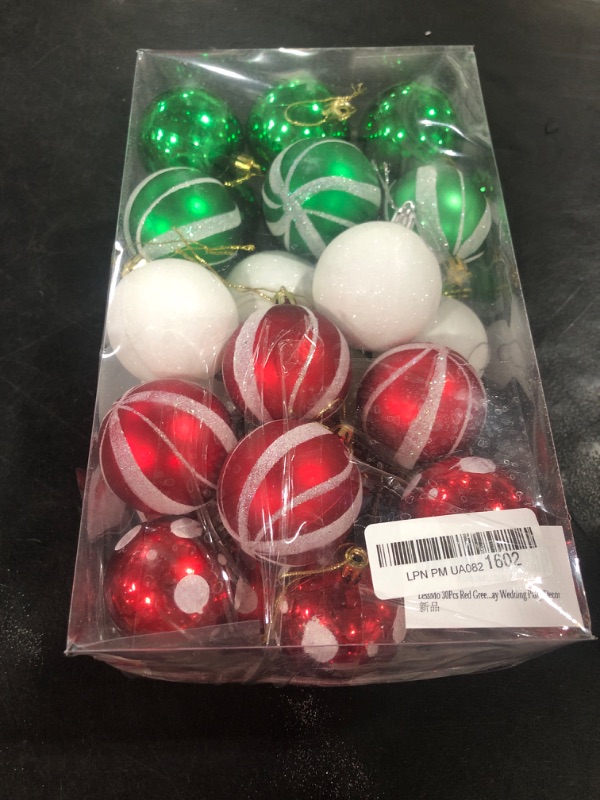 Photo 1 of 30 PCS CHRISTMAS BALL ORAMENTS