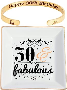 Photo 1 of 30th Birthday,30th Birthday Gifts for Women,30th Birthday Jewelry Dish,30th Birthday Ideas,Gifts for 30 Year Old Woman,30 Year Old Jewelry,30th Jewelry Dish,30th Birthday Decorations for Women
