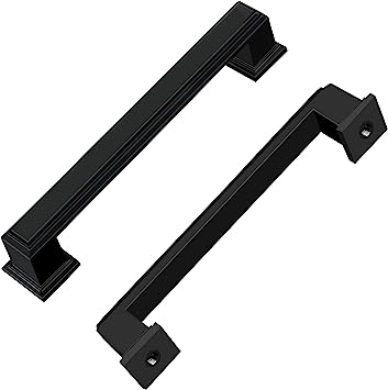 Photo 1 of  10" BLACK CABINET HANDLES- 10 HANDLES