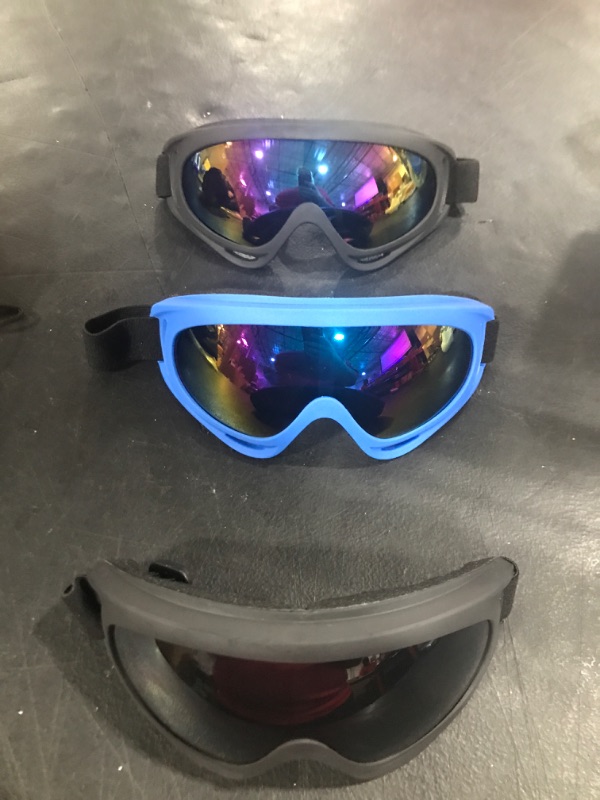 Photo 1 of 3 PAIRS OF SKI GOGGLES