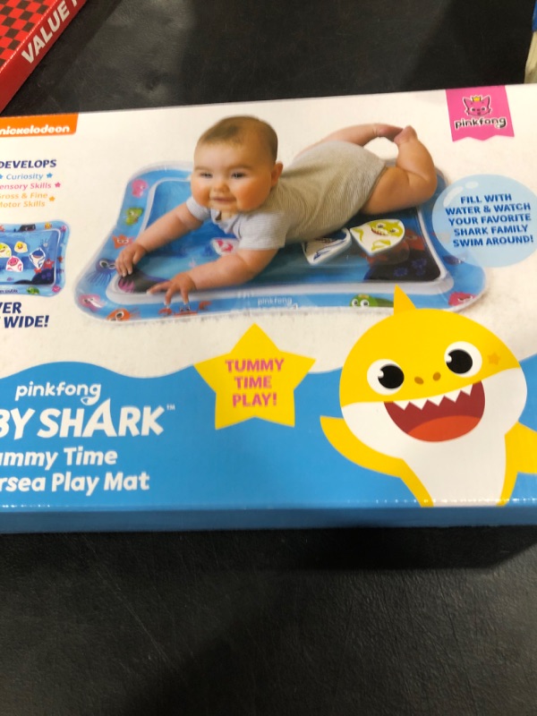 Photo 2 of Baby Shark Tummy Time Water Filled Play Mat – Infant Toys to Help Learn How to Crawl – Baby Shark Official