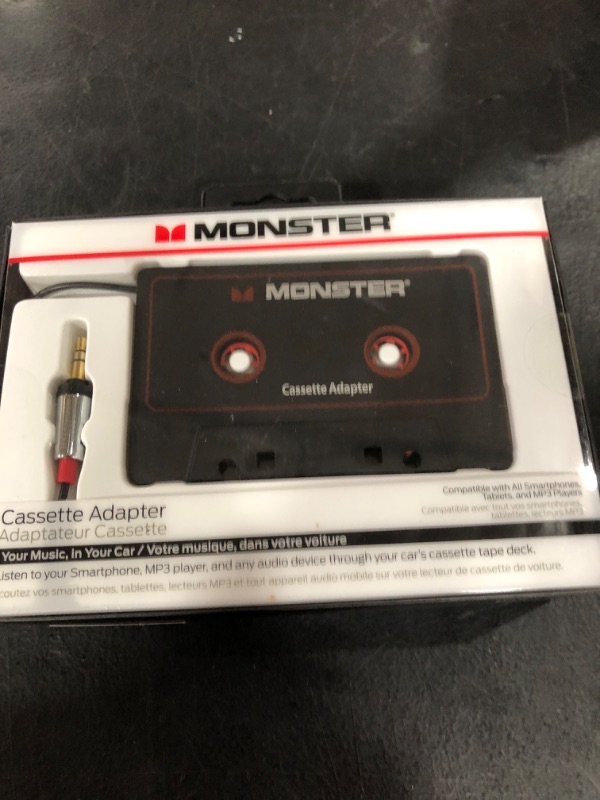 Photo 2 of Monster MBL 800 CAS-ADPT V2 WW High Performance 800 Cassette Adapter to 1/8" Mini 3 Feet